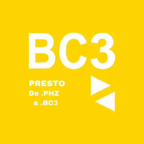 How to convert a Presto file to BC3: step-by-step guide