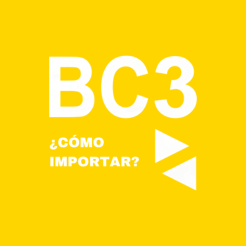 Importa tus presupuestos con archivos BC3