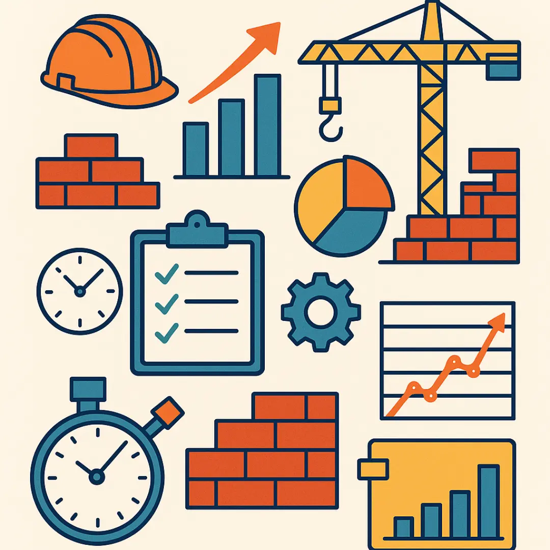 ¿Cómo mejorar los indicadores de productividad en construcción?